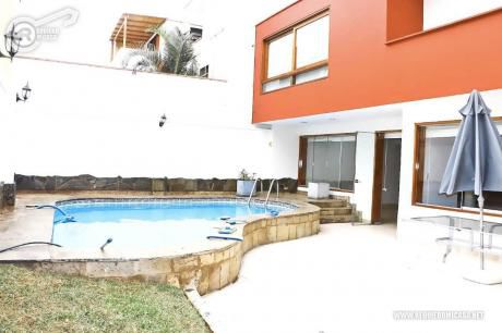 Bella Casa En Venta En La Aurora Miraflores