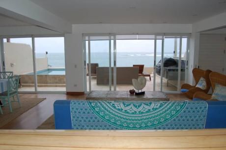 Primer Fila Casa De Playa Con 6 Dorms En Playa Señoritas, Punta Hermosa