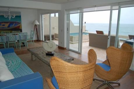 Casa De Playa, Primer Fila, 6 Dorms, Playa Señoritas, Punta Hermosa