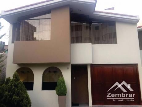 Se Alquila Hermosa Casa Amoblada En Cayma!