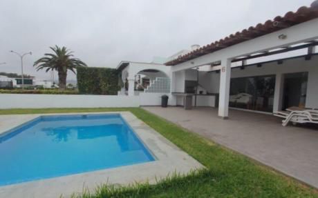Alquilo Hermosa Casa De Playa Con Piscina - Negociable