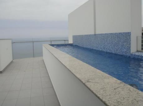 Exclusivo Duplex Pent House Amoblado Y Equipado Frente Al Mar Amplias Terrazas