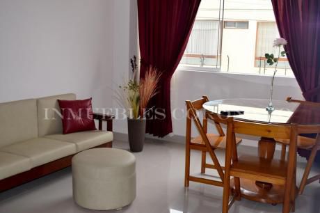Alquiler De Minidepartamento Amoblado A 2 Cuadras Ov. Papal 2 Piso