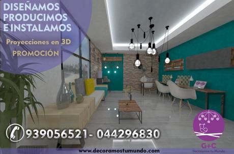 Diseño De Interiores: Decoraciones, Remodelaciones Y Mas