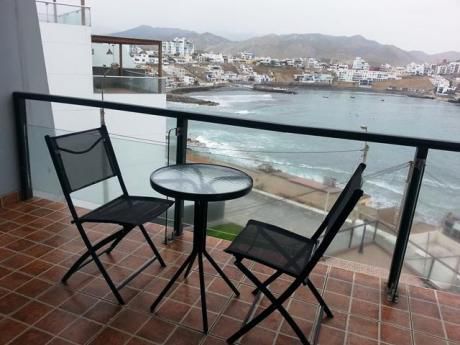 Alquiler Departamento 3 Dorm. Amoblado Con Vista Al Mar San Bartolo