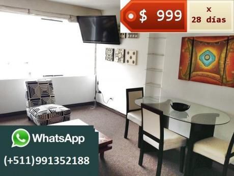 Mira Departamento Desde $39 Dolares Diario Practico Para Parejas. Wow