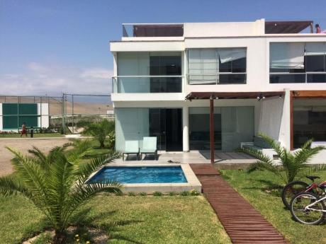 Casa De Playa, No Departamento.
