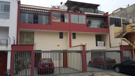 Departamento Duplex Tipo Chalet En 1er Piso - La Molina