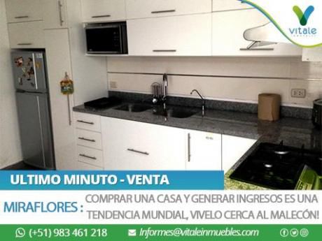Casa Remodelada En Venta + 3 Mini Dptos Independientes Para Alquilar