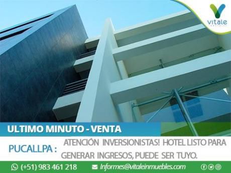 Hotel Moderno En Venta - Pucallpa