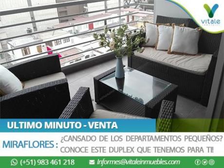Duplex Sin Amoblar En Miraflores Con Jardín Y área De Parrillas Propio