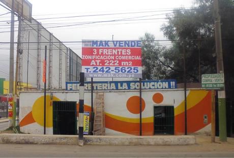 Venta De Terreno Comercial Con 2 Frentes