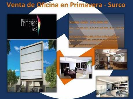 Venta Oficinas En Primavera, Chacarilla!
