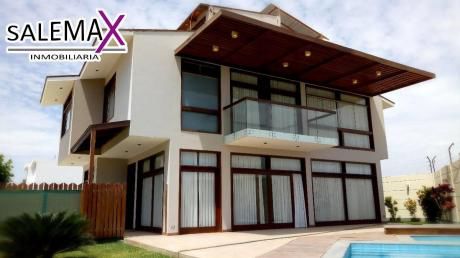 Linda Casa Con Piscina En Venta – Condominio Miraflores Country Club - Piura