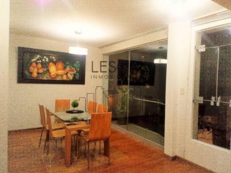 Departamento En Alquiler En Miraflores, Con Terraza Vista Al Mar