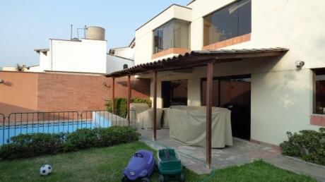 Hermosa Casa Con Piscina Y Frente A Parque - Rinconada Del Lago