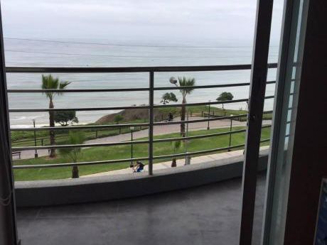 Alquilo Departamento Vista Al Mar, Amoblado Malecón De La Marina, Miraflores