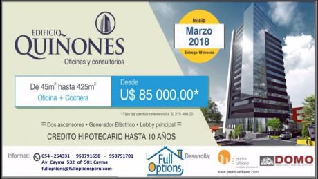 Excelente Oportunidad¡oficinas O Consultorios En Av Quiñones Cayma