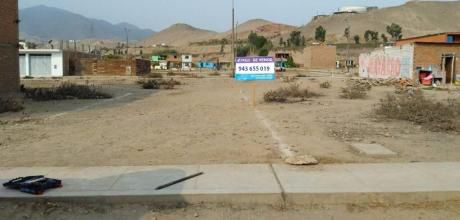 Venta De Terreno (lote 29) - Carabayllo (urb Santa Maria)