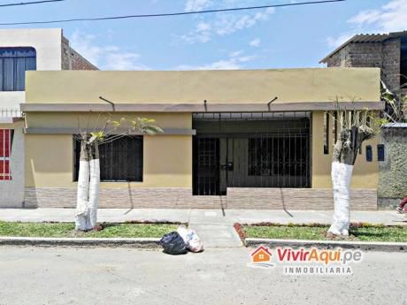 Casa De 01 Piso En Venta En Vista Alegre, Buenos Aires Cerca A La Plaza De Armas