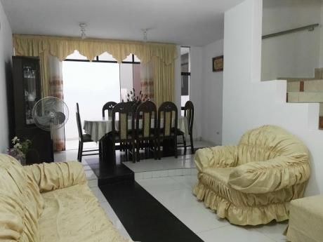 Casa De 03 Pisos En Venta 6 Dorm. Av Metropolitana Urb San Isidro Trujillo
