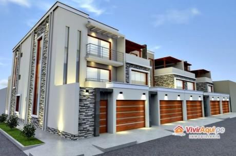 En Venta Casa En Proyecto De 03 Pisos Y 02 Cocheras, Urb. Soliluz, Trujillo