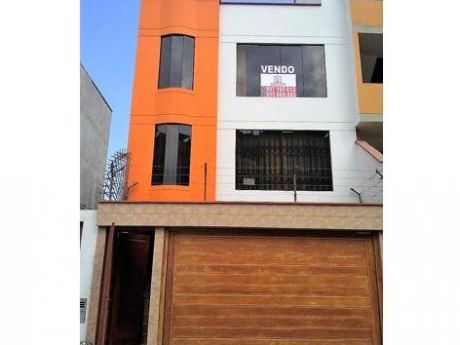 Ocasión!casa 3 Pisos + Azotea 2 Cocheras Acabados De Primera