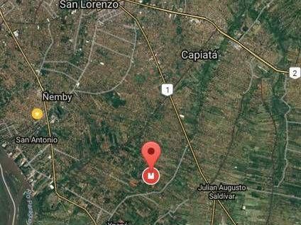 Terreno En Capiata - Thompson, 15 X 28 En Esquina