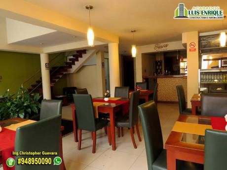 Atención Inversionistas:venta Hotel Tres Estrellas,3cuadras Plazaarmastrujilllo