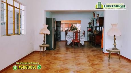 Ocación: Casa 300 M2(10 M2x30 M2), Plaza Armas Vista Alegre, 05 Habitaciones