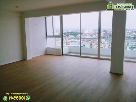 Penthouse Duplex Estreno,275 M2,04hab, Terraza, Cochera,11°piso En Urb. Santa Ines