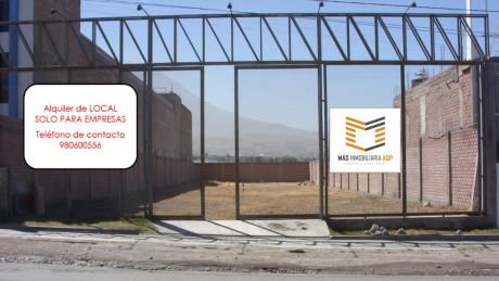Más Inmobiliaria Aqp Alquila Amplio Local Para Empresas.