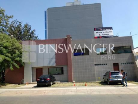 Alquiler De Inmueble De 565 M2 En Ca. Las Camelias - San Isidro