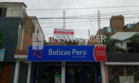 Alquiler De Local Comercial Desde 160 M2 En Av Honorio Delgado - Los Olivos