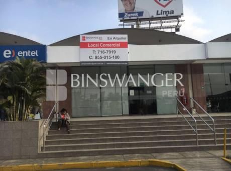 Alquiler De Local Comercial De 273 M2 En Centro Bancario Cono Norte - Los Olivos