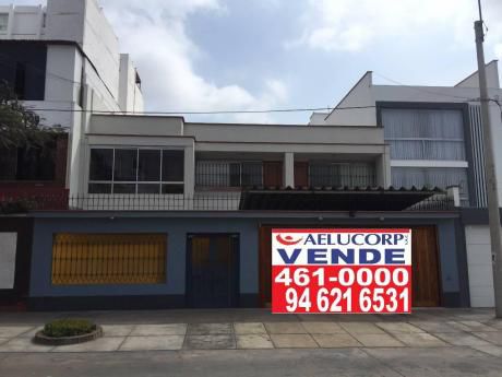 Casa En Venta, San Borja, Breton At 280 M2