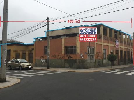 Venta Terreno En Esquina - Jr. Atahualpa Y Jr. Cora (una Cdra De Av N. Pierola) Barranco
