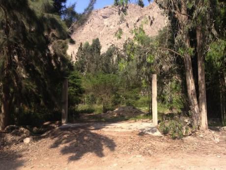 Se Vende Terreno En Cienguilla 1500 M2 Para Casa De Campo O C. Recreacionales
