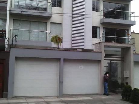 Alquiler De Departamento Duplex Amoblado En San Borja, Av Boulevard