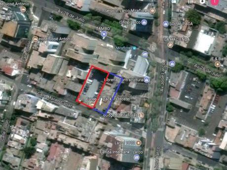 Venta De Terreno Manco Capac - Miraflores