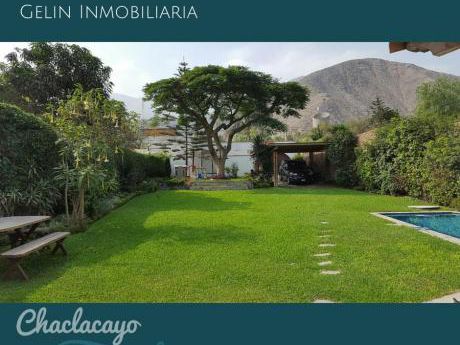 Vendo Casas En Chaclacayo - Excelente Estado