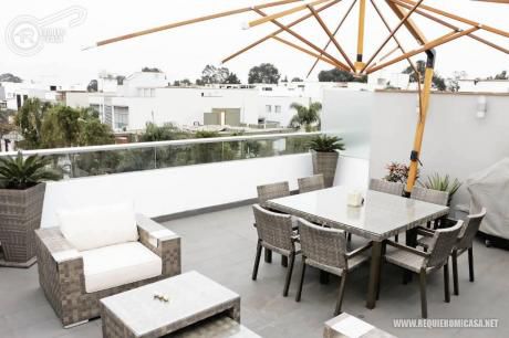 Venta De Dúplex En Chacarilla San Borja, 4 Dorms De Lujo!