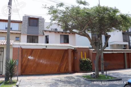 Bella Casa En Venta En La Molina