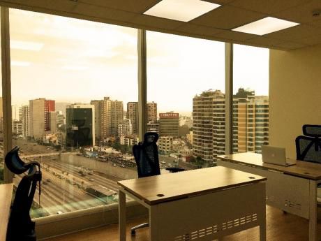 Oficinas En Alquiler Desde $700 Con Sistema Todo Incluido En Miraflores