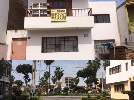Ocasión Venta Casa Por Remodelar Negociable Vista A Parque En La Perla