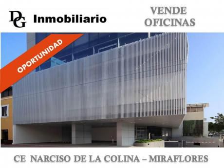Venta De Oficina 141 M2 Ce Narciso De La Colina - Miraflores