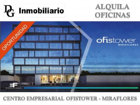Alquila Oficina Duplex 264 M2 En Ce Ofistower - Miraflores