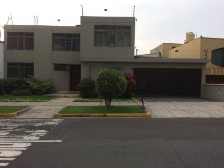 Vendo Casa/terreno De 545 M2 En Calle Ricardo Angulo Cuadra 6 - San Isidro