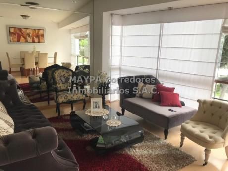 Lindo Departamento En Alquiler, Surco Limite Con Miraflores