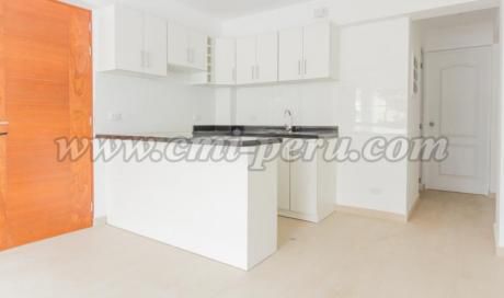 Minidepartamento De 1 Dormitorio En Pueblo Libre